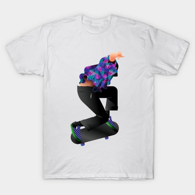 Skater Boy T-Shirt by Santillan